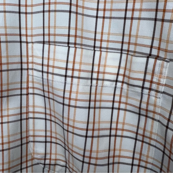 Royal classic men’s long sleeve button down plaid dress shirt 16? - Picture 3 of 7